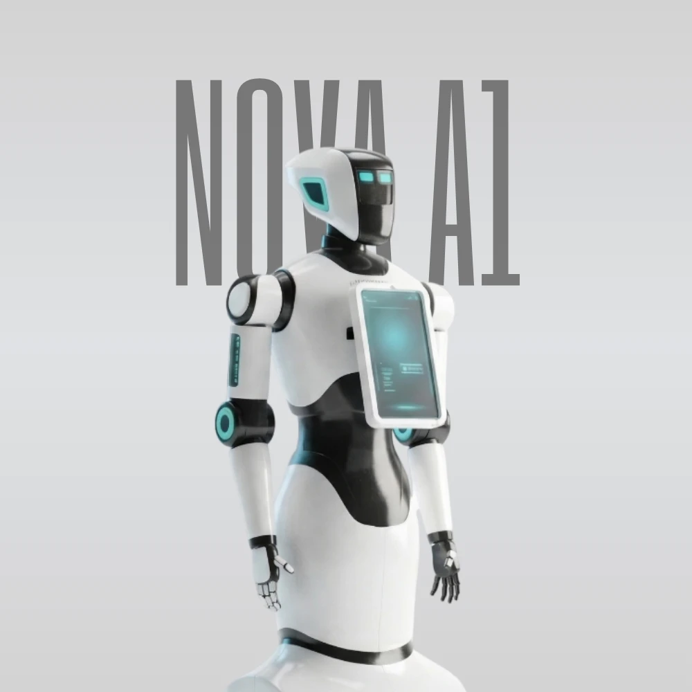 Nova A1 compact humanoid robot for research – Robomiracle India